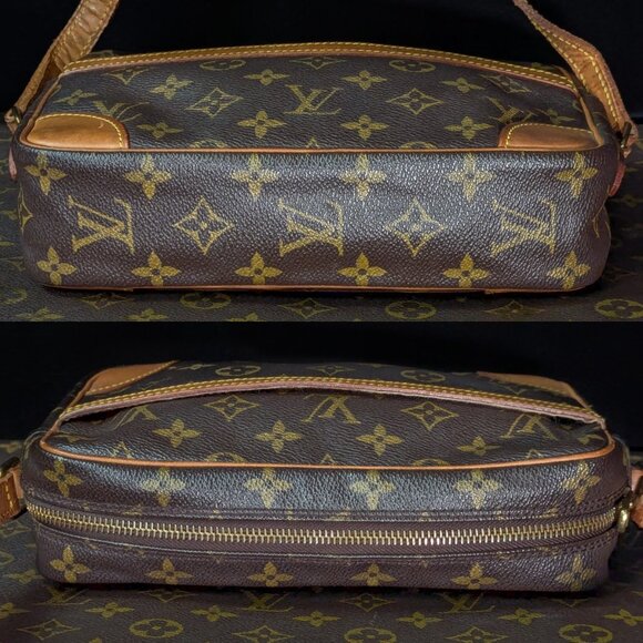 LOUIS VUITTON Trocadero 24 Monogram Canvas Crossbody Shoulder Bag Vintage - Picture 7 of 16